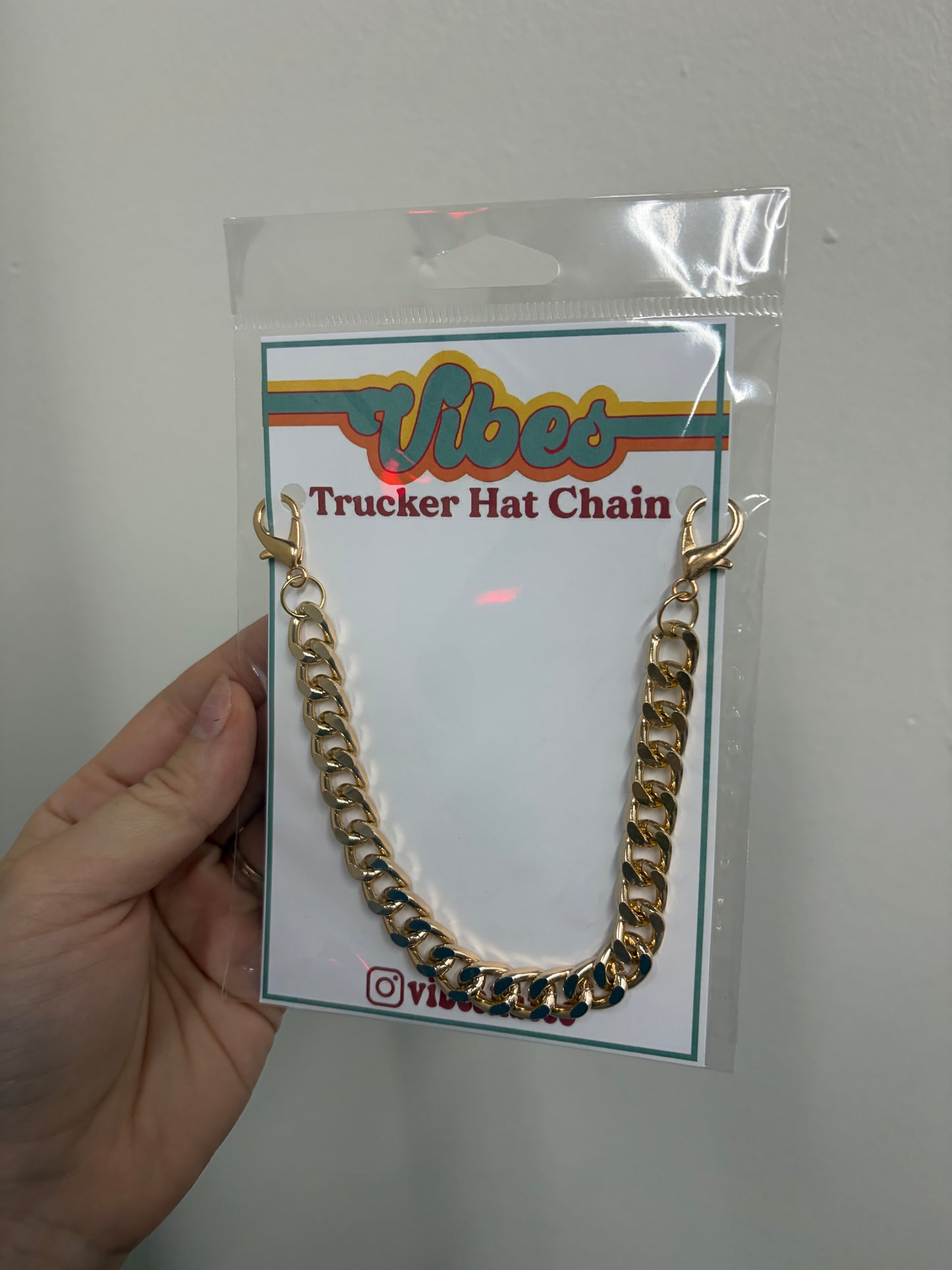 Chunky Trucker Hat Chain