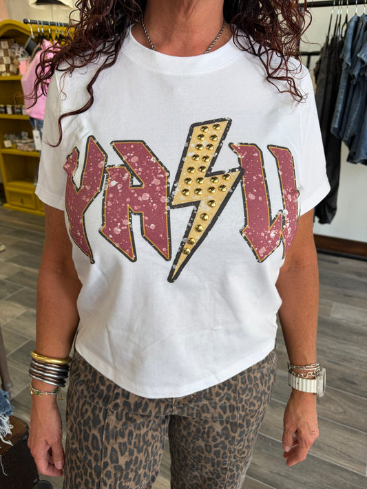 Gina Pink Yall Tee