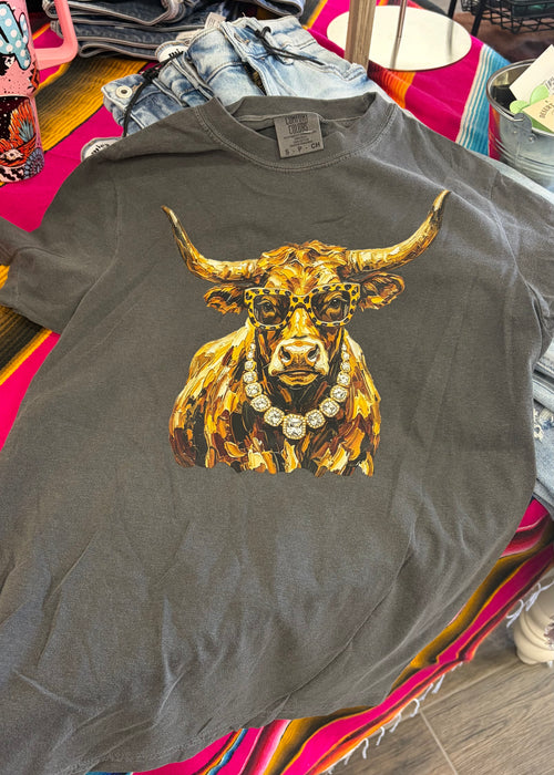 Fancy Cow In Grey