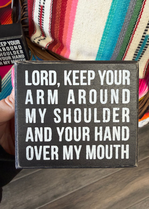 Lord Box Sign
