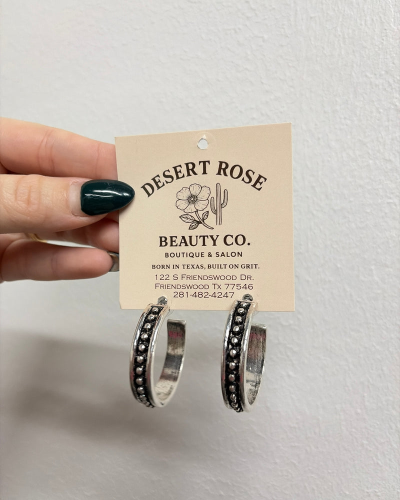 Western Slim Bubble Hoop Mini