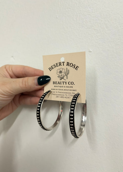 Western slim bubble hoop