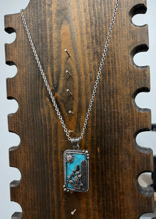 desert cactus bar pendant