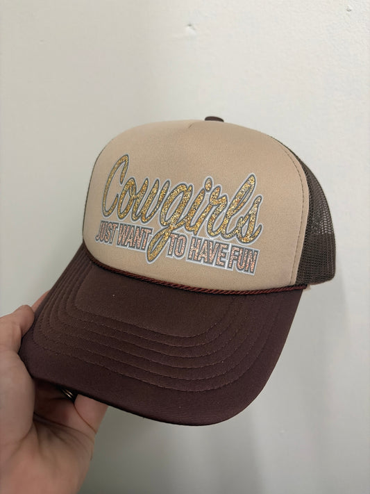 Cowgirls just wanna have fun