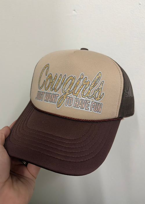 Cowgirls just wanna have fun