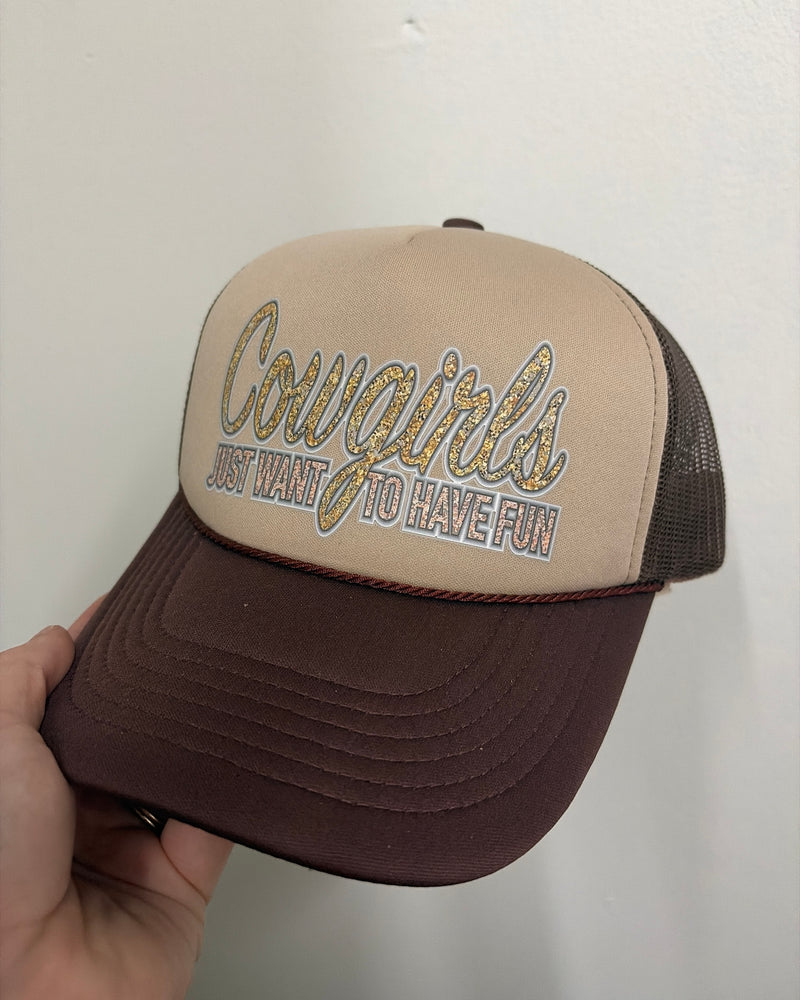 Cowgirls just wanna have fun