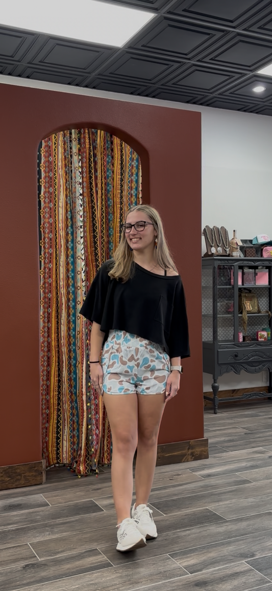 Camouflage shorts