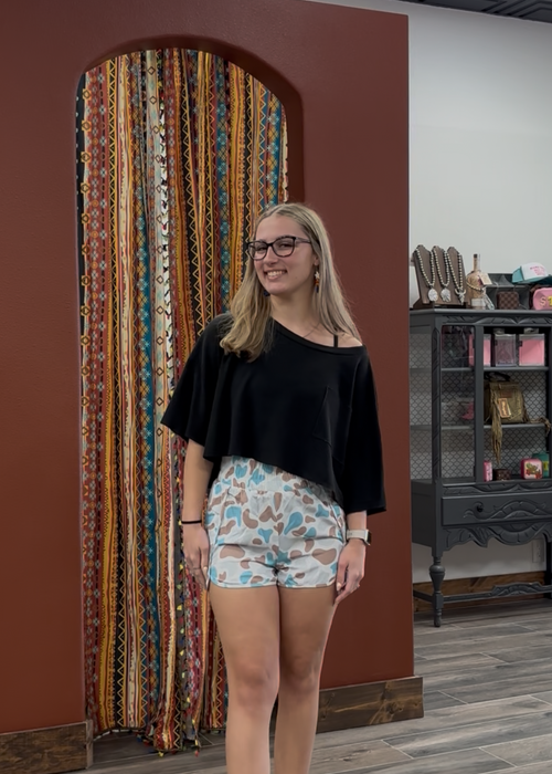 Camouflage shorts