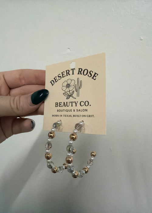 Multi Bead Earrings