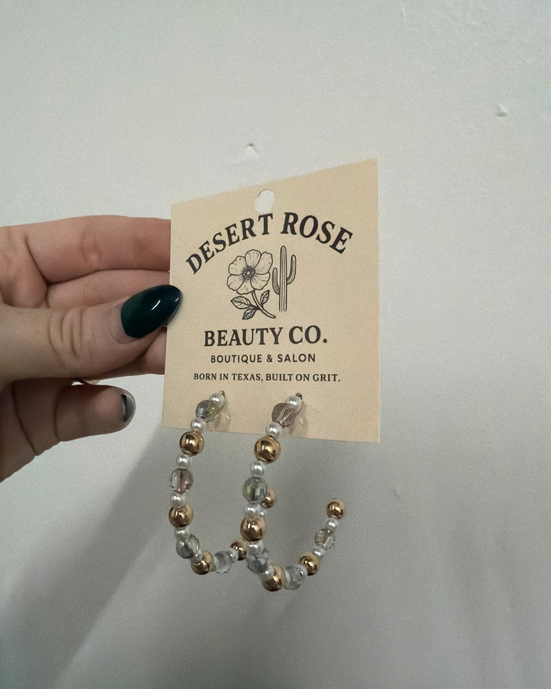 Multi Bead Earrings