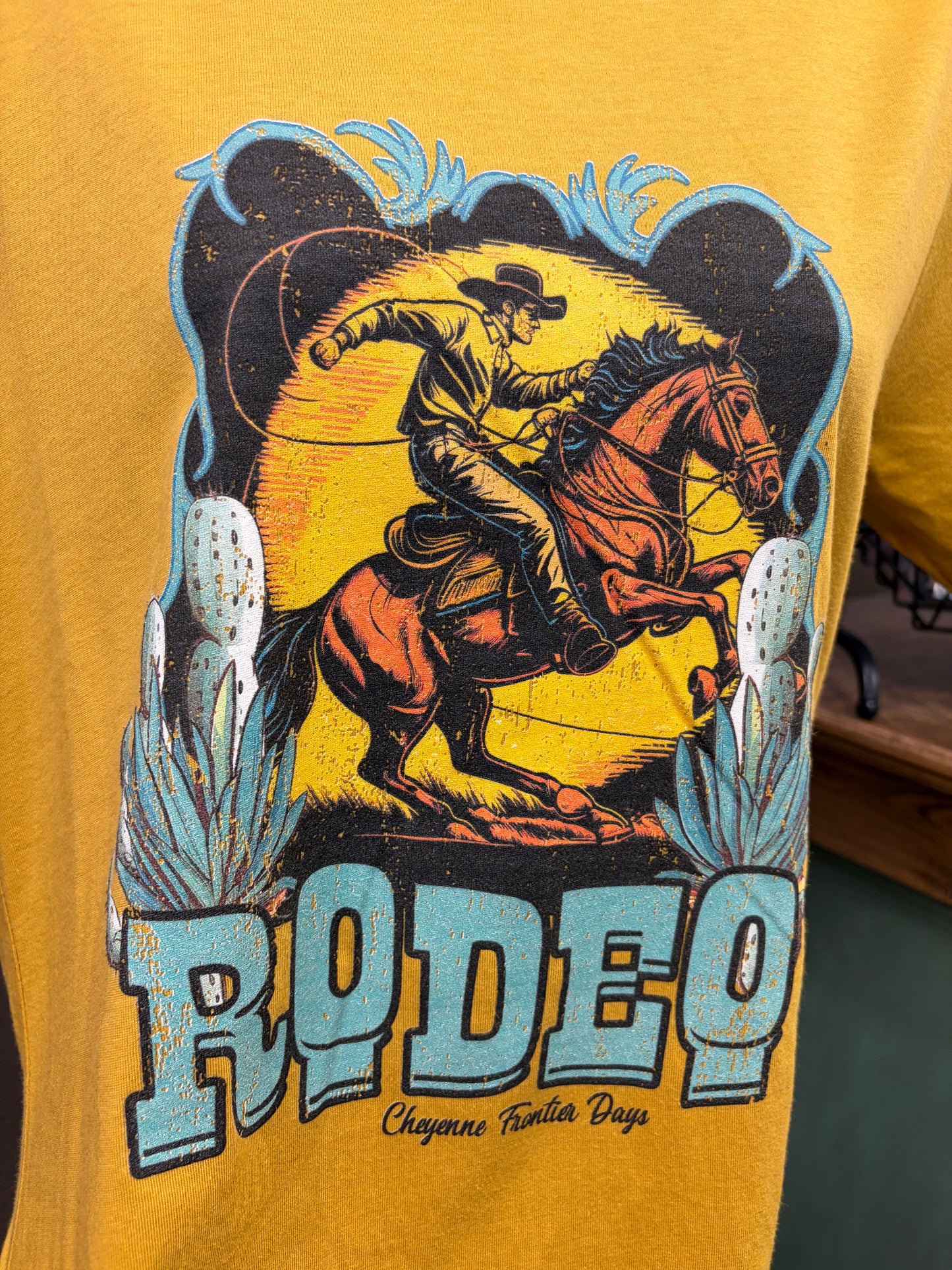 Rebel West Rodeo Cowboy Top