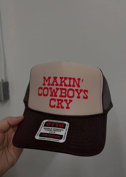 Making cowboys cry