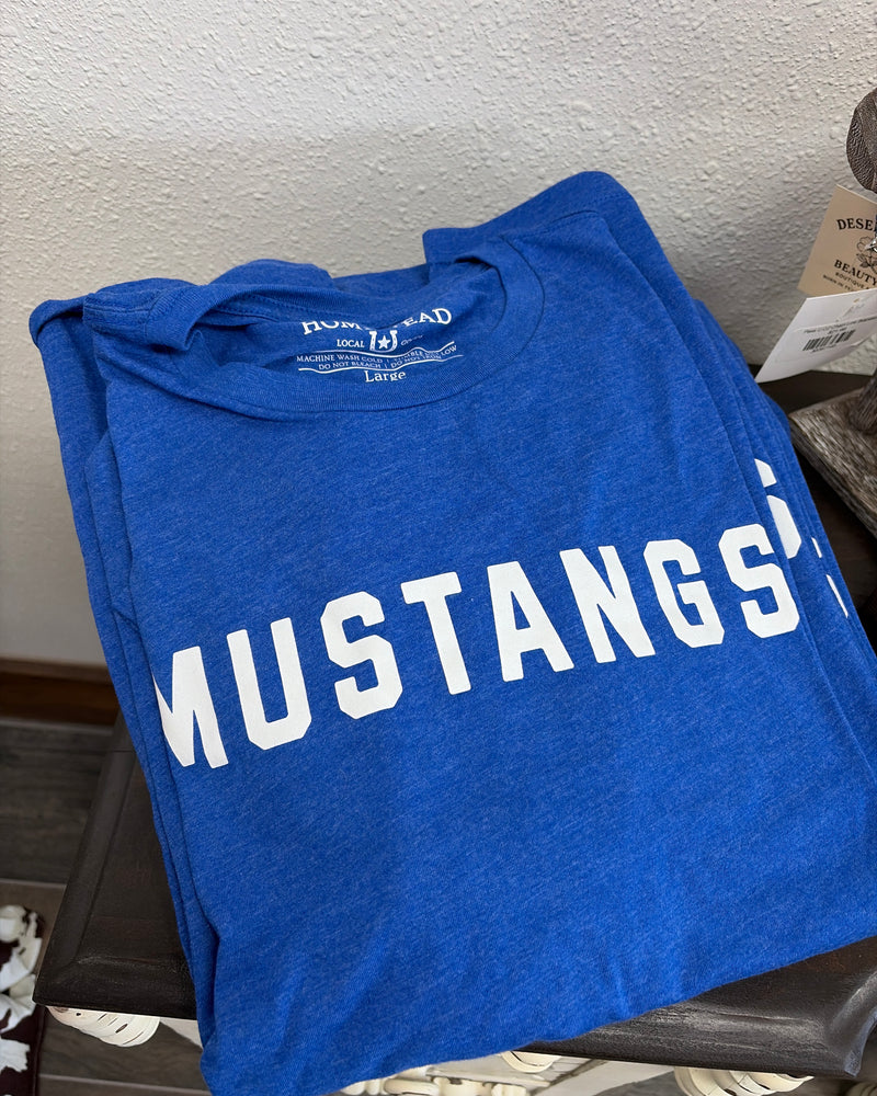 Blue Mustang T Shirt