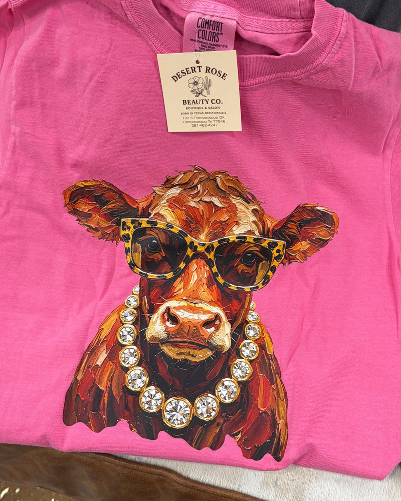 Fancy Cow In Pink
