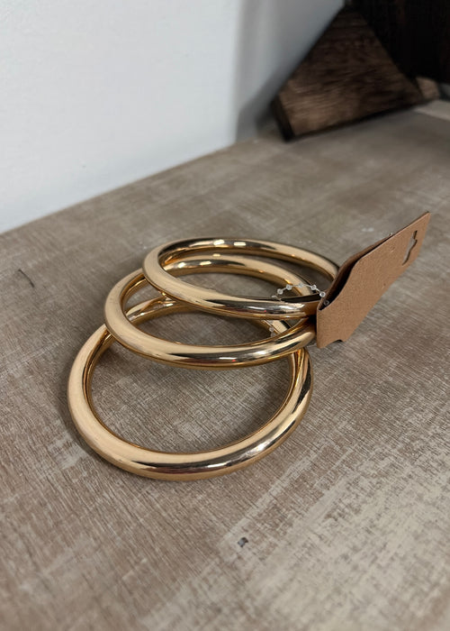 Gold Bangle Set