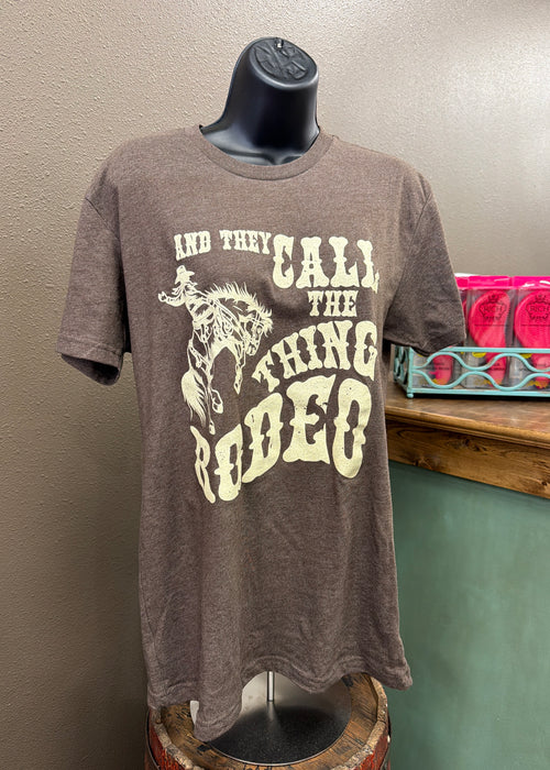 Rebel T-Shirt Call Thing Rodeo