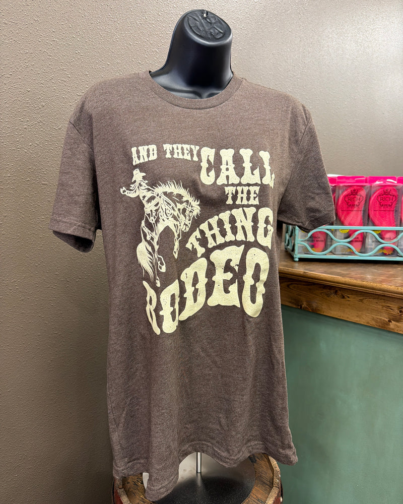 Rebel T-Shirt Call Thing Rodeo