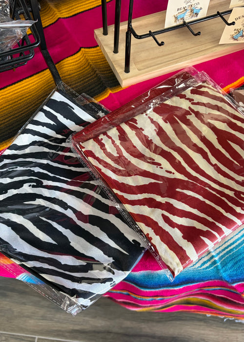 Zebra Print Wild Rags