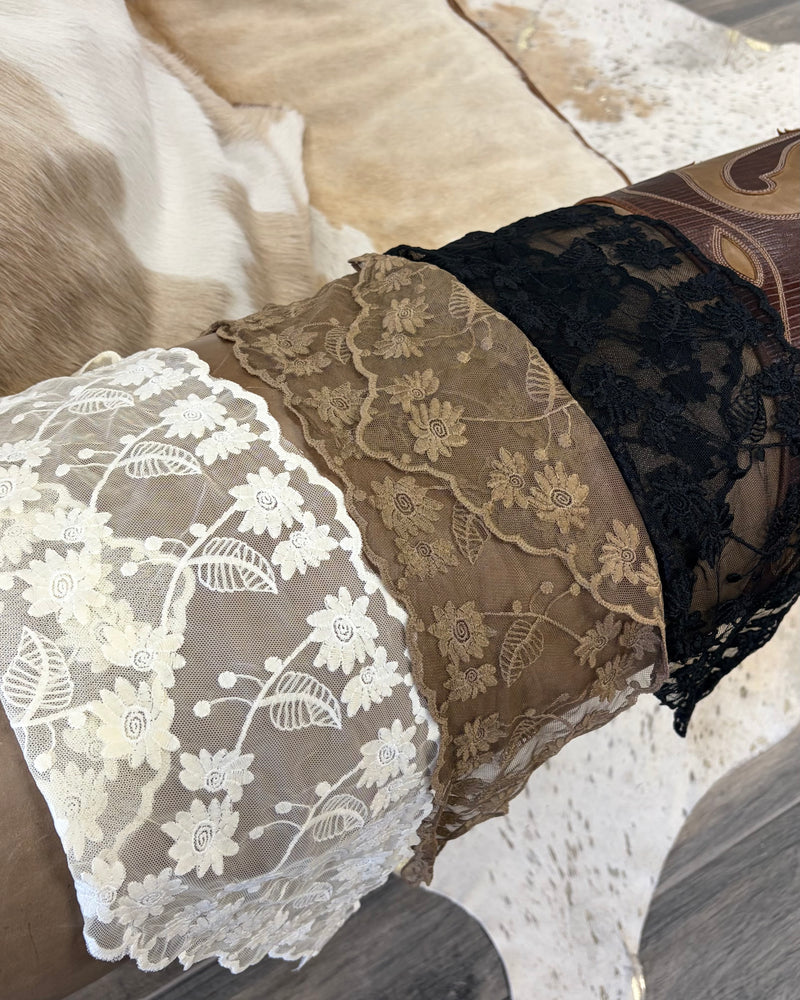 Dolled Up Lace Wild Rag