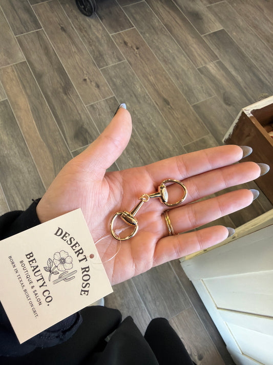 Garment horse-bit hook