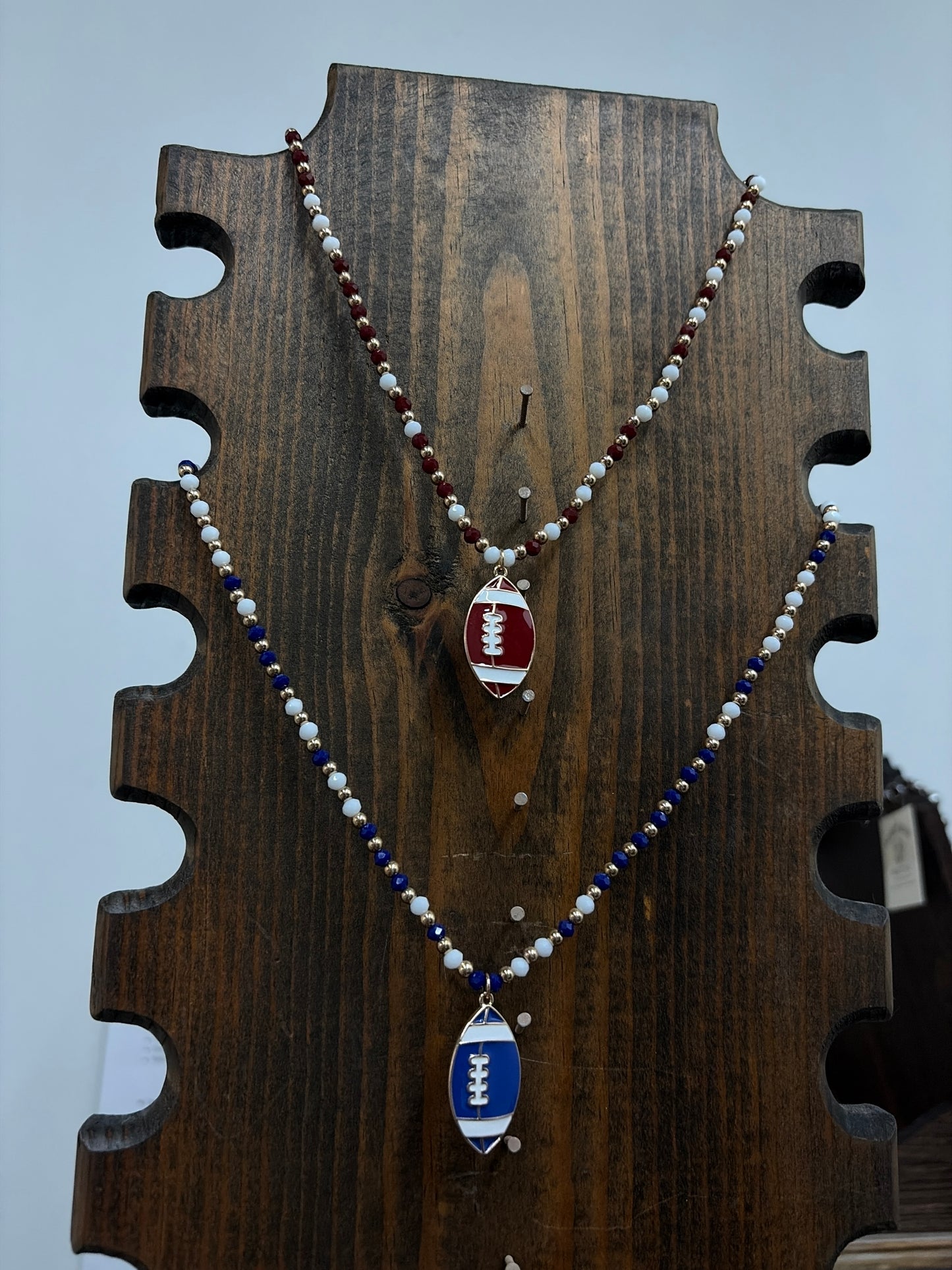 Team Football Necklace