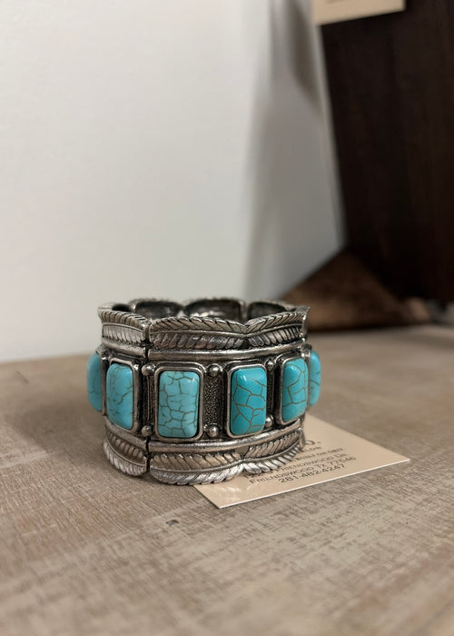 Stone Concho Bracelet
