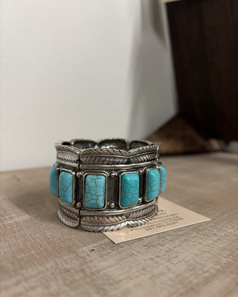 Stone Concho Bracelet