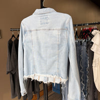 Risen Irregular Fray Hemed Jackets
