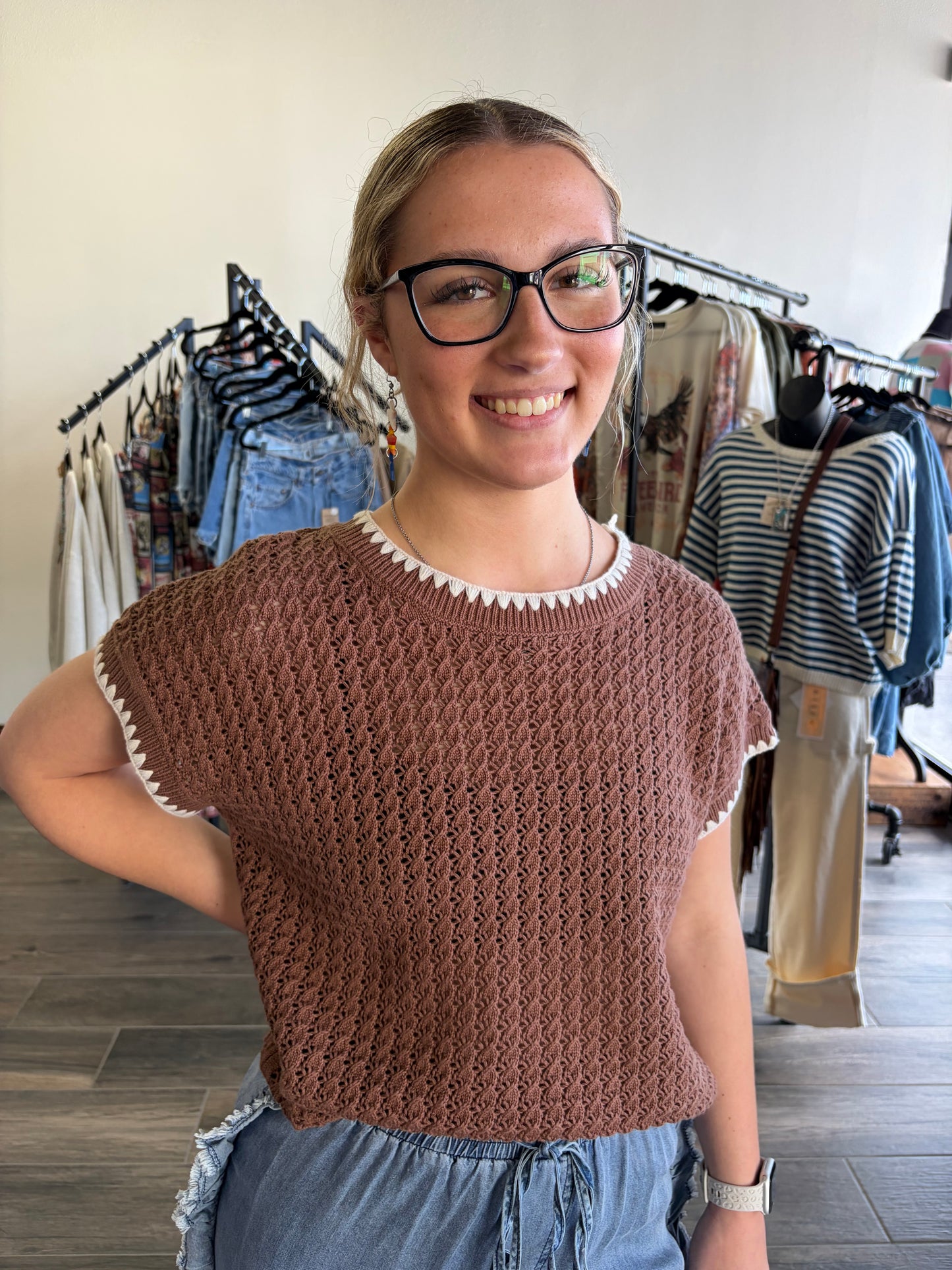 Blu Pepper Brown SS Shirt