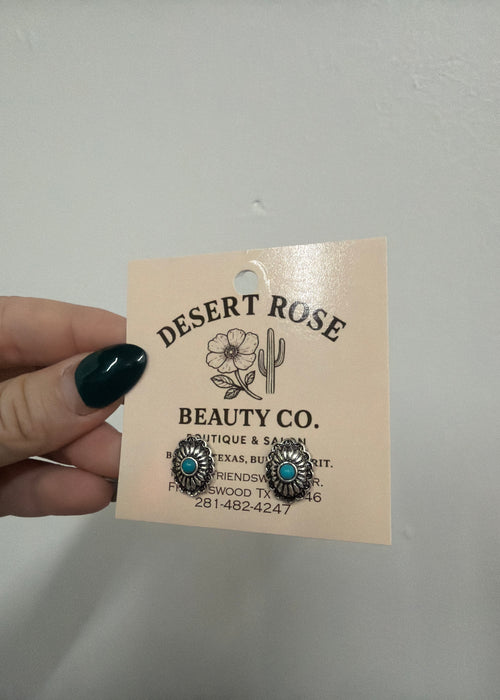 Turquoise Stud Center