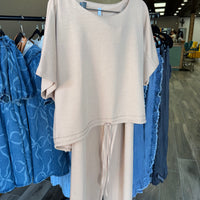 Glam set in brown and blue