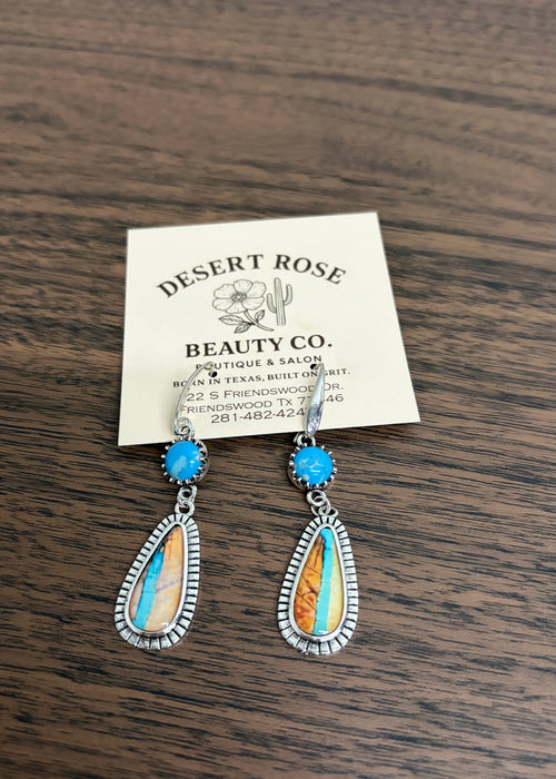 Ribbon Cut Earrings