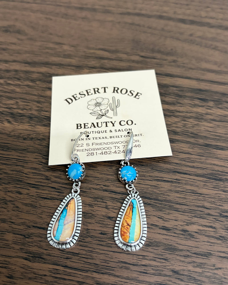 Ribbon Cut Earrings