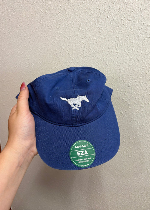 blue mustang cap