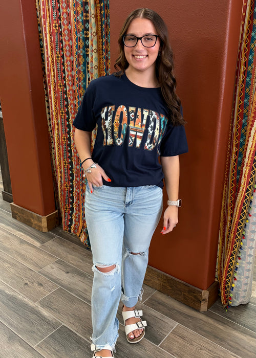 Navy Howdy T-Shirt