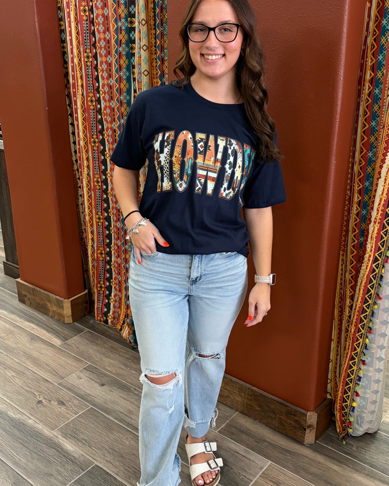 Navy Howdy T-Shirt
