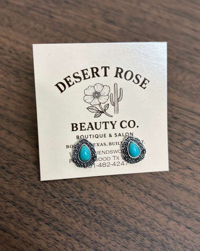 Teardrop Stud