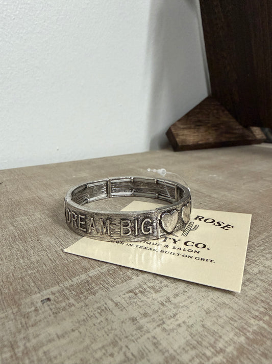 Dream big stretch cuff