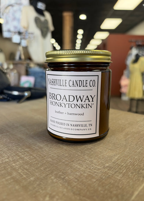 Nashville Candle Co Broadway Honkytonkin