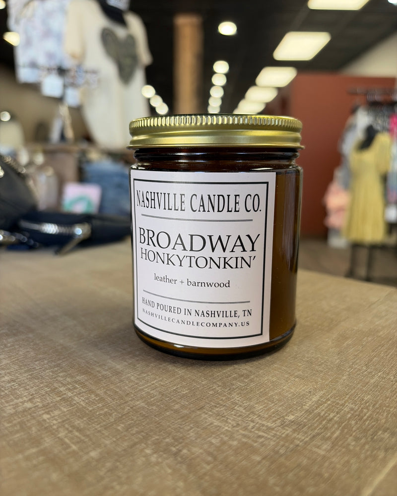 Nashville Candle Co Broadway Honkytonkin