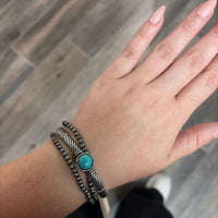 Western Navajo Stone 3 Layer Bracelets