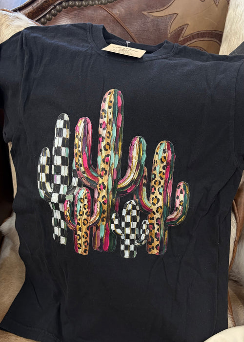 Cactus Water Color Tee