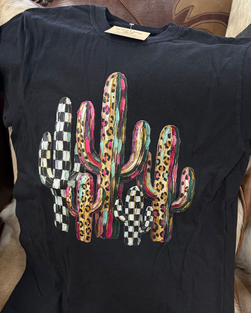 Cactus Water Color Tee