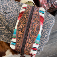 American Darling Toiletry Genuine Western Leather Women Bag