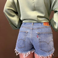 low rise levi shorts