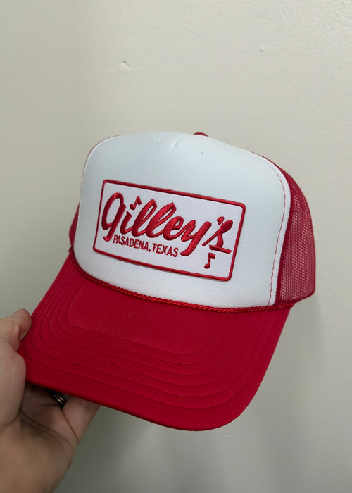 Red gilleys trucker