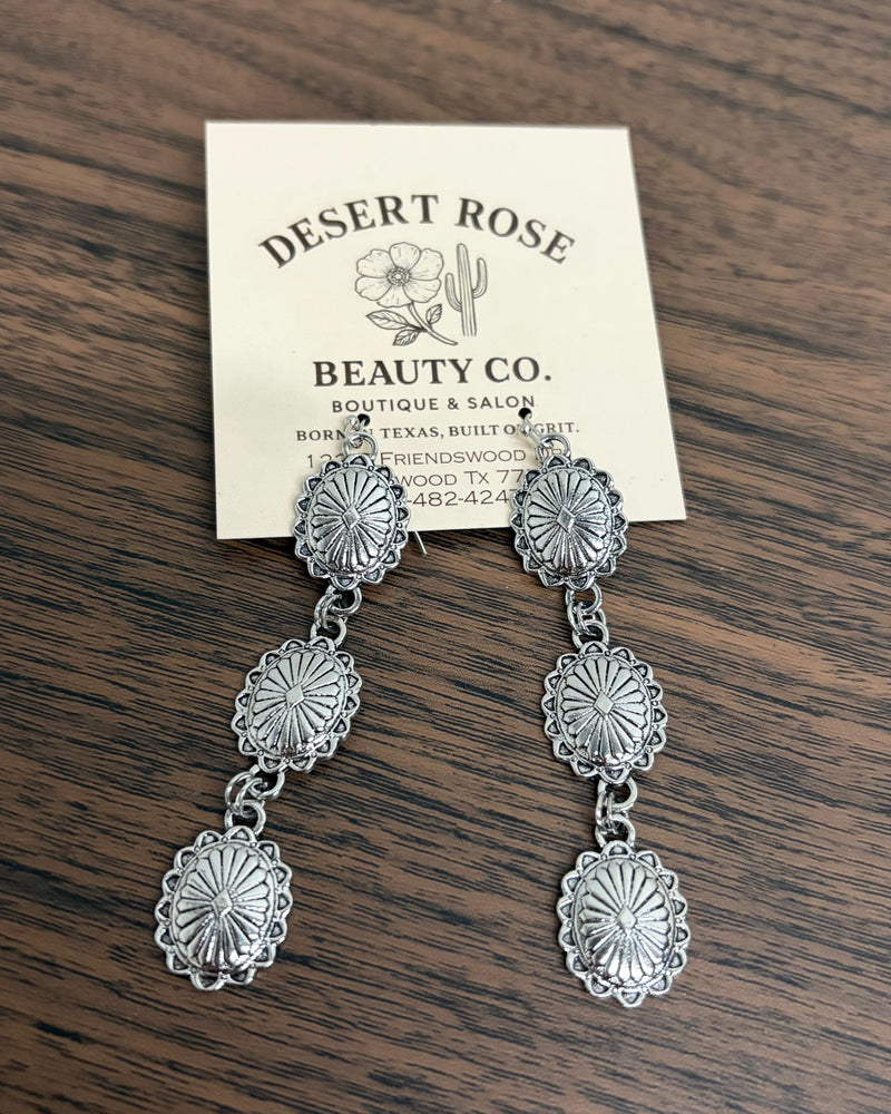 Concho Earrings