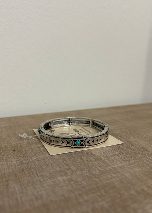 Aztec Stretch Bracelet