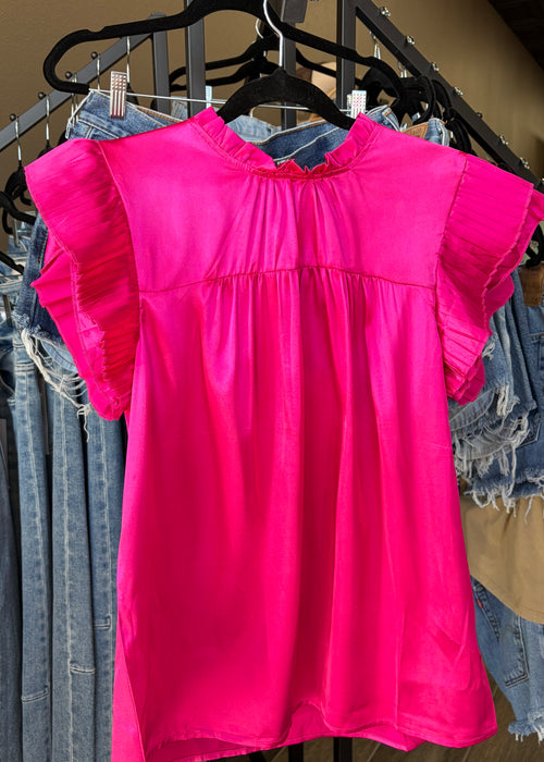 fuchsia Blouse