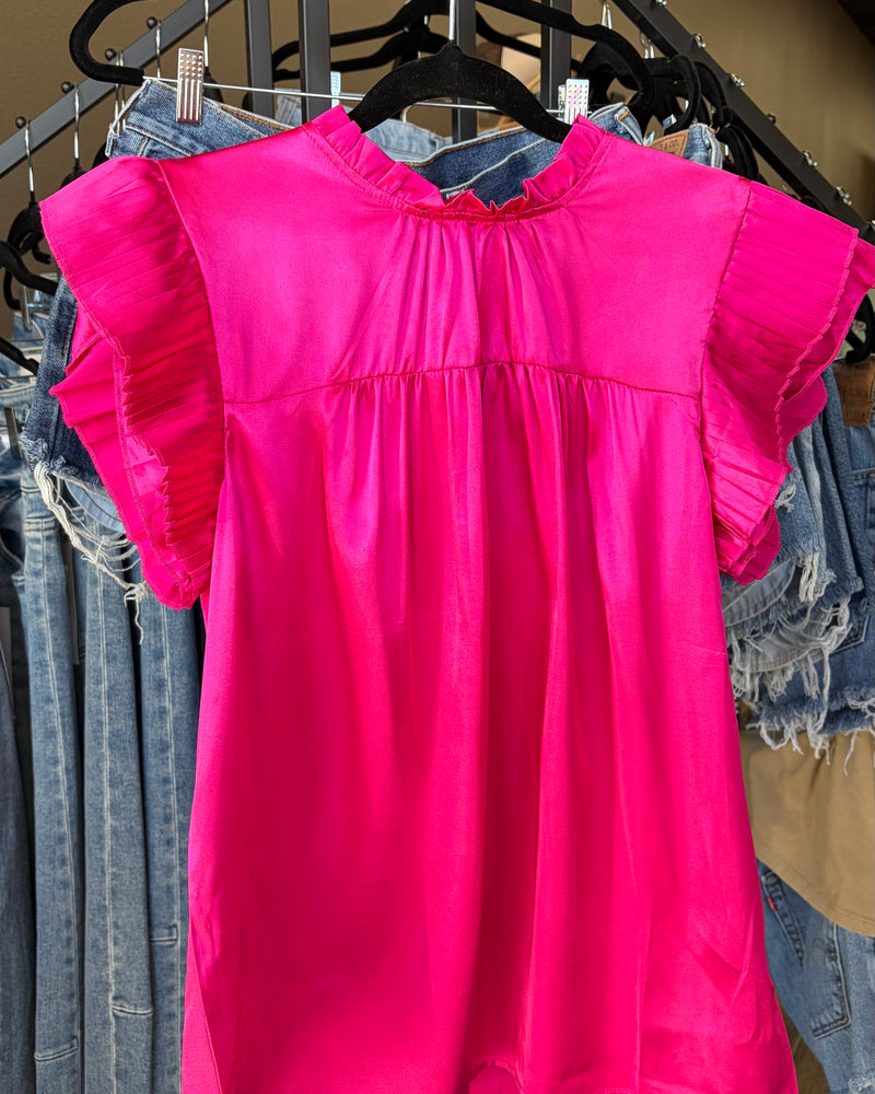 fuchsia Blouse